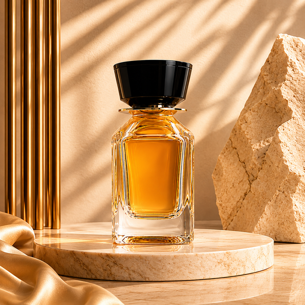 عطر الهالة الذهبية الفاخر – ثبات يدوم وأناقة لا تُنسى